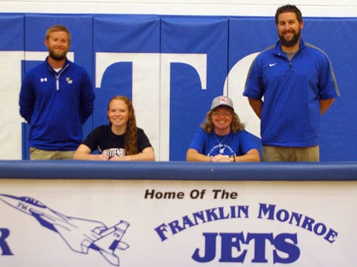 Franklin Monroe’s Allyson Masterson commits to Wittenberg University track and field team