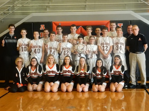 Arcanum 7th grade boys basketball team completes perfect season with ...