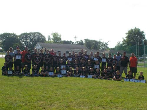 58 boys attend Arcanum’s youth football camp