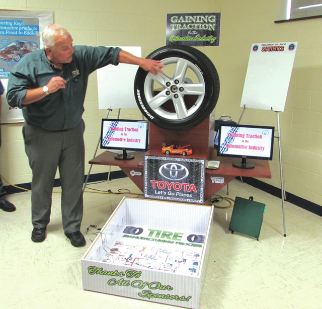Greenville High School Auto Tech unveils project