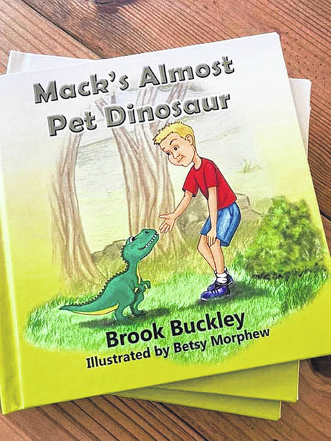 Buckley authors first book
