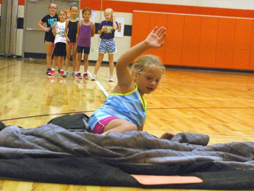 Bradford basketball, volleyball and track and field teams team up for multi-sport camp