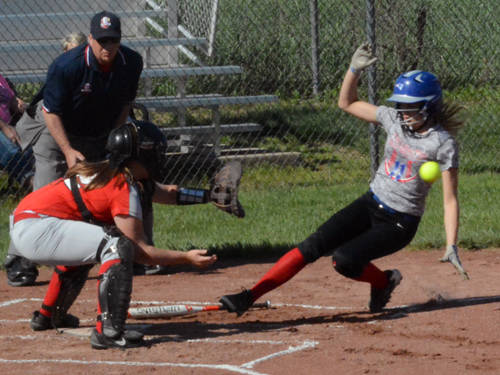Tri-Village softball team thwarts Twin Valley South comeback, wins in 9 innings