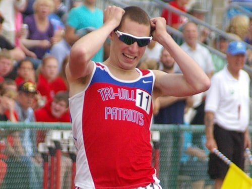 Clayton Murphy Quickly Rises From Tri Village Standout To Olympic Medalist Daily Advocate