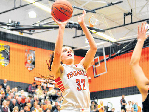 Versailles maintains No. 1 ranking in AP girls basketball state poll