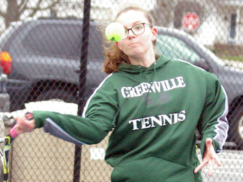 Greenville tennis team wins home opener versus Northmont