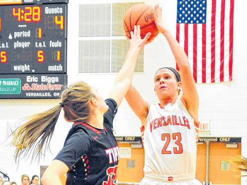 Versailles girls basketball team ranked No. 1 in AP state rankings