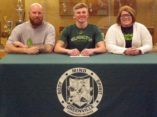 Greenville’s Ethan Emrick commits to the Wilmington College football team