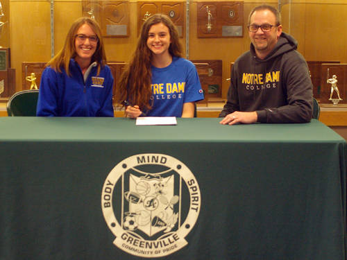 Greenville’s Grace Coakley to run for Coakley to run for Notre Dame College cross country, track teams