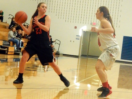 Strong defense leads Arcanum girls basketball team past Indian Lake in OHSAA tournament