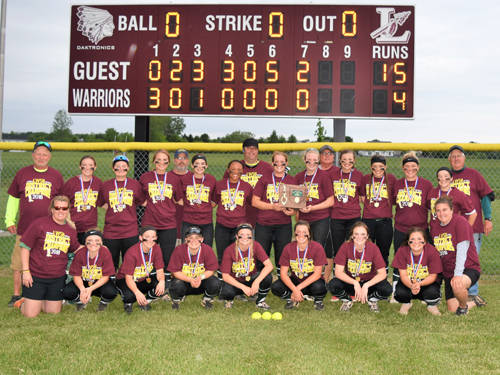 Greenville softball team tired of stubbing its toes