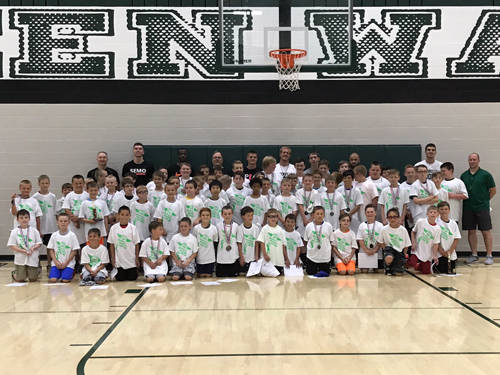 More than 120 boys attend Greenville’s youth basketball camp
