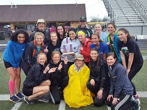 Greenville girls track and field team finishes 2nd at Vandalia Butler Invitational