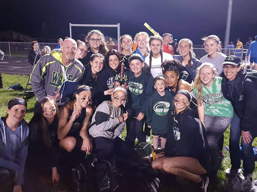 Greenville girls track and field team wins the Laker Invitational at Indian Lake