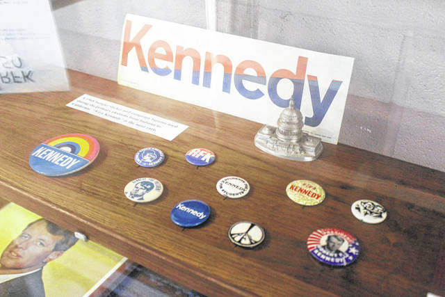 Garst Museum exhibit displays Robert F. Kennedy memorabilia
