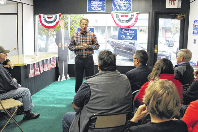 Lt. Gov. candidate Jon Husted speaks to Darke County Republicans