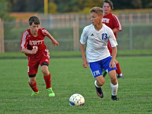 2 Franklin Monroe soccer players earn all-state honors from the OSSCA