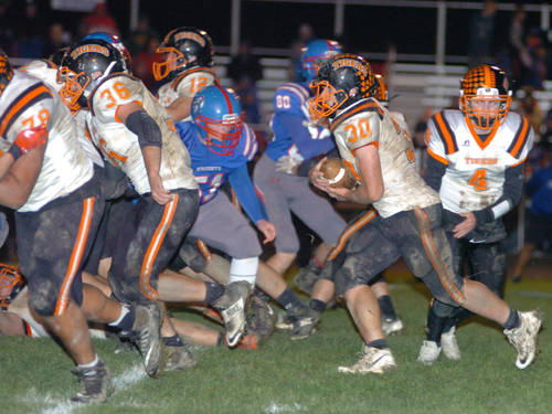 Ansonia loses to Crestview in the opening round of the OHSAA football playoffs