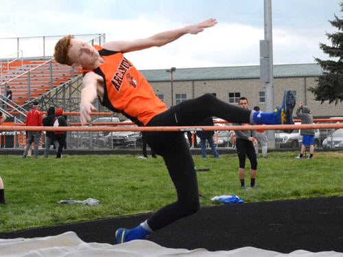 Arcanum, Franklin Monroe track and field team win trophies at National Trail’s Blazer Relays