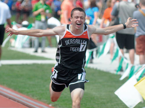 Versailles’ Joe Spitzer wins state championship at OHSAA track and field meet
