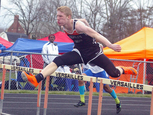 Versailles boys and track team finishes as runner-up in home invitational