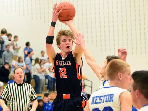 Versailles basketball player Justin Ahrens hopes to contribute right away at Ohio State