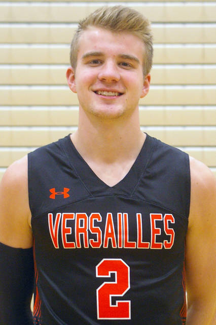 Justin Ahrens sets record in Versailles win against Celina
