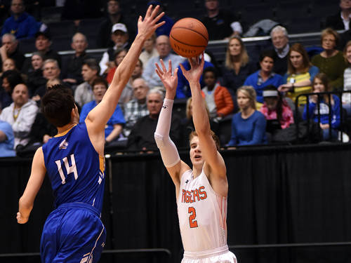 Versailles boys basketball team rallies but loses district championship game to Madeira