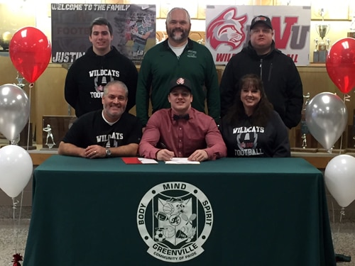 Greenville’s Justin Brown commits to the Indiana Wesleyan University football team