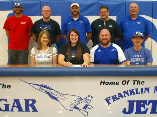 Franklin Monroe’s Kinsey Goins commits to Berea College softball team