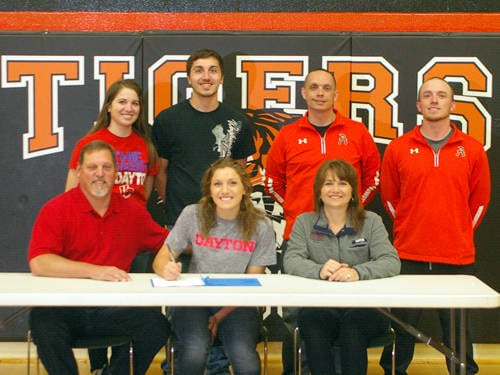 Ansonia’s Lydia Sink commits to University of Dayton track and field team