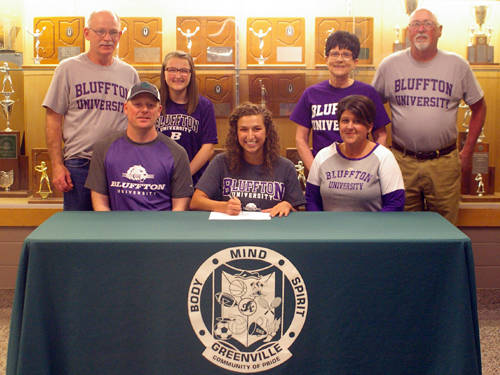 Greenville’s Maddy Baker commits to the Bluffton University women’s soccer team