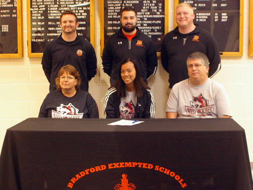 Bradford’s Maia Stump commits to Indiana University East track and field team