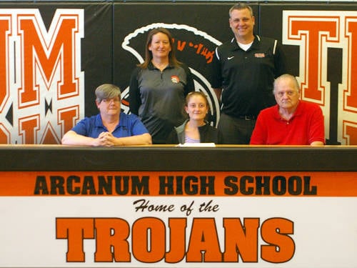 Arcanum’s Marcy Bradshaw commits to run for University of South Carolina Upstate cross country, track and field teams