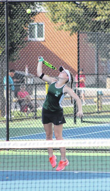 Greenville girls tennis handles business at home with 5-0 win over Fairborn