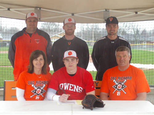 Versailles’ Noah Richard to play baseball at Owens Community College