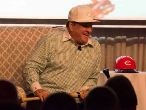 ‘An Evening with Pete Rose’ fundraiser held for area Little League teams
