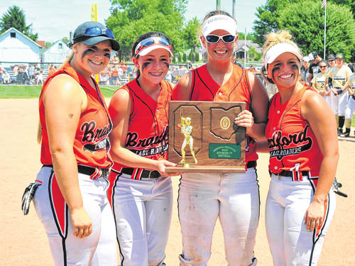 Bradford softball team aims for more history in OHSAA state final 4
