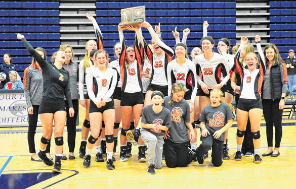 Versailles volleyball team advances to state final 4