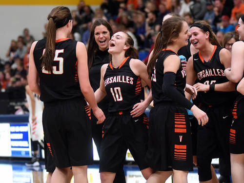 Versailles girls basketball team returns to state final 4 in quest for gold medal