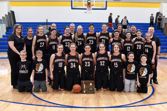 Versailles girls basketball team earns spot in state final 4 with a win against Waynesville