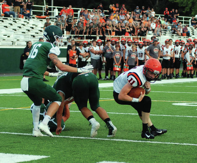 Greenville, Versailles play to tie in final scrimmage game