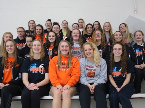 Versailles girls swim team placed 4th at Coldwater Invitational