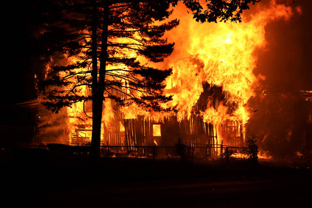 Greenville City Fire Department battles late evening fires