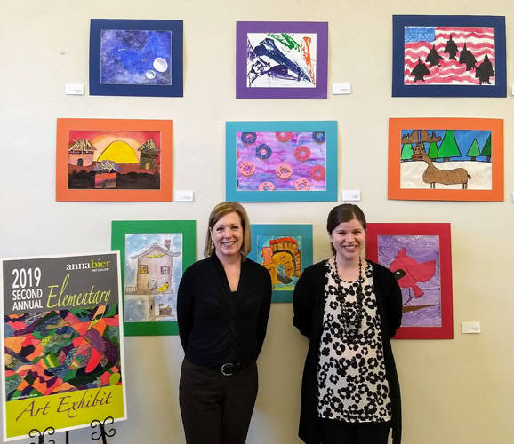 Elementary Art Exhibit on display at Greenville Public Library