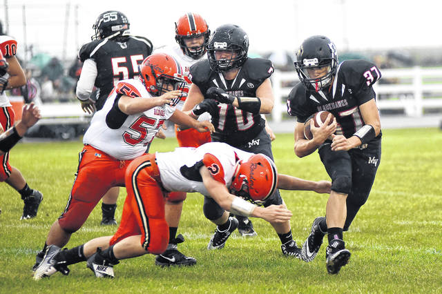 Mississinawa Valley sets records in shutting out Bradford, 41-0