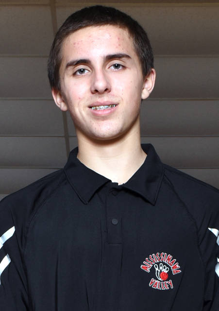 Mississinawa Valley’s Zac Longfellow qualifies for OHSAA district bowling tournament