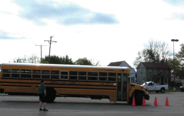 Greenville City School bus drivers compete in safety rodeo