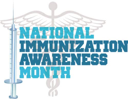 August is National Immunization Awareness Month: school students must be compliant
