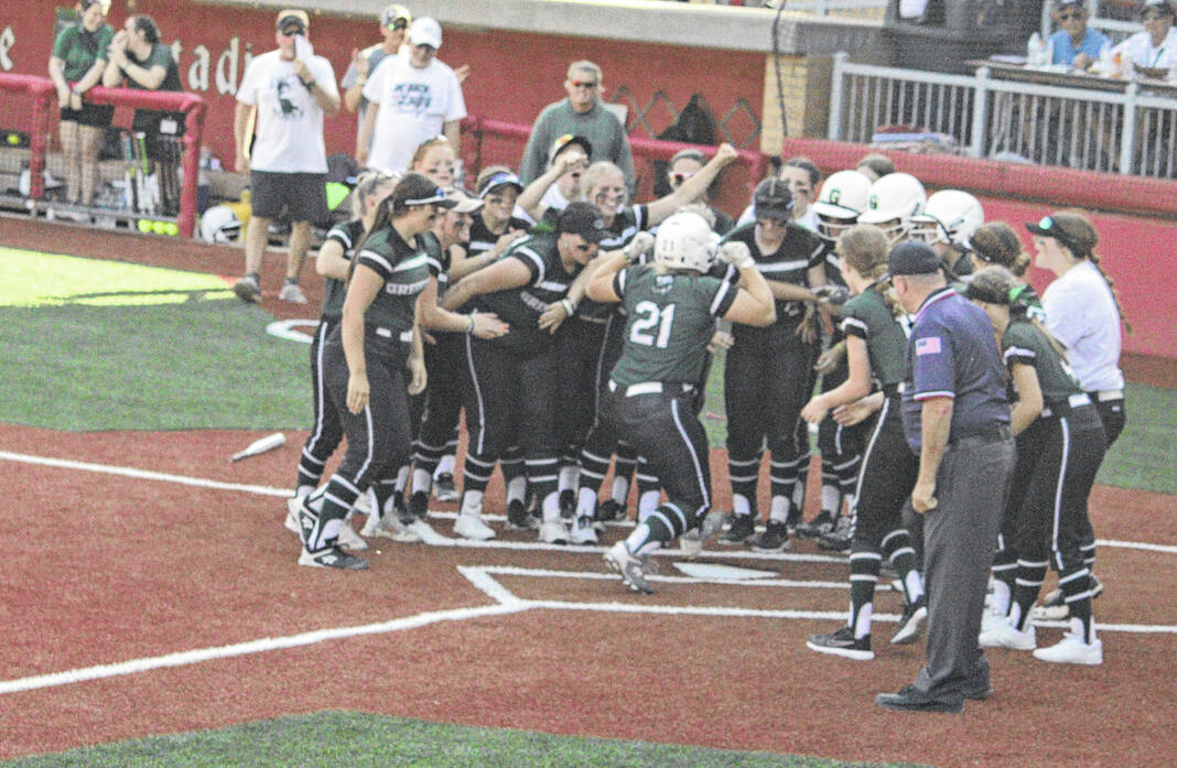 Greenville softball loses in remaining inning in State semifinal